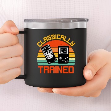 Discover Classically Trained Gaming 14oz Stainless Steel Tumblers