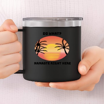 Discover Namaste right here 2 14oz Stainless Steel Tumblers