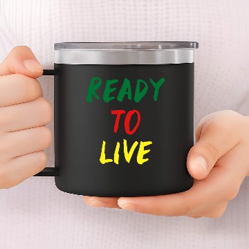 Discover Ready To Live 14oz Stainless Steel Tumblers