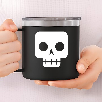 Discover Rickandmorty Skull 14oz Stainless Steel Tumblers