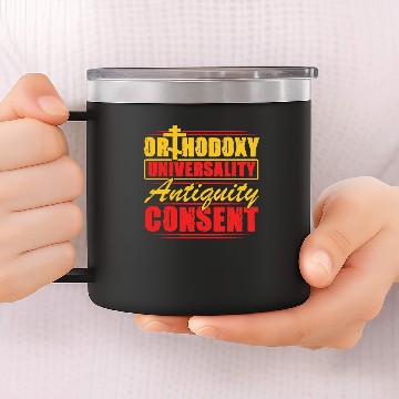 Discover Orthodox 14oz Stainless Steel Tumblers