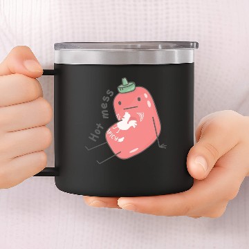 Discover Imma Hot Mess 14oz Stainless Steel Tumblers