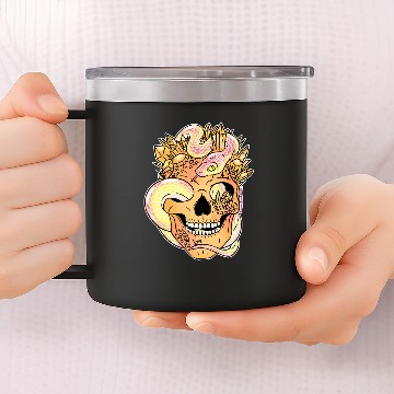 Discover Skull Candy 14oz Stainless Steel Tumblers