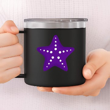 Discover Starfish 14oz Stainless Steel Tumblers