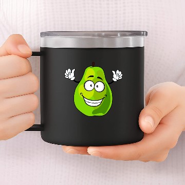 Discover Guava cartoon 14oz Stainless Steel Tumblers