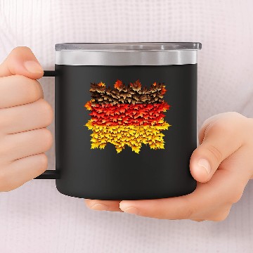 Discover Autumn in Germany 14oz Stainless Steel Tumblers
