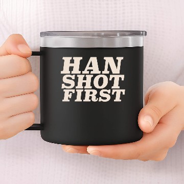 Discover Han Shot First 14oz Stainless Steel Tumblers