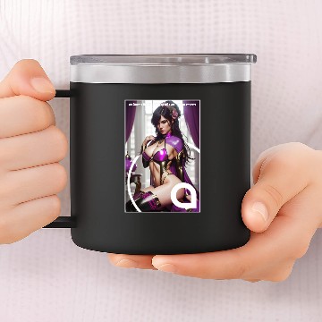 Discover Violet 14oz Stainless Steel Tumblers