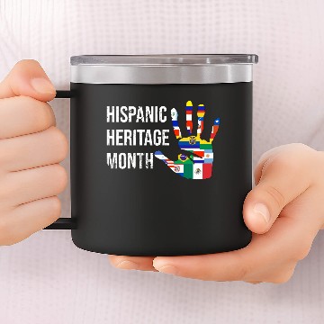 Discover Hispanic Heritage Month 14oz Stainless Steel Tumblers