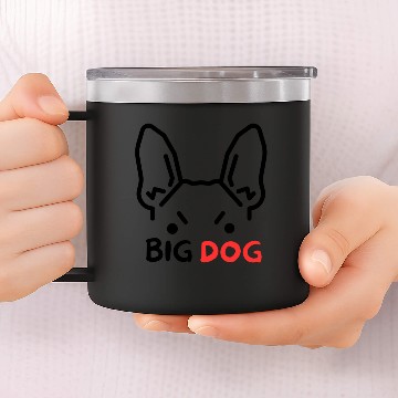 Discover big dog 14oz Stainless Steel Tumblers