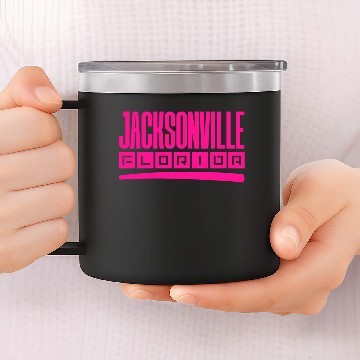 Discover Jacksonville Florida 14oz Stainless Steel Tumblers