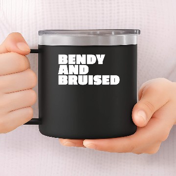 Discover Bendy Bruised Aerialist Dancer Gymnast 14oz Stainless Steel Tumblers