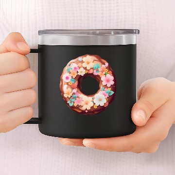 Discover Indulge in sweetness 14oz Stainless Steel Tumblers