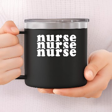 Discover New Future Nurse Appreciation, Nursing School 14oz Stainless Steel Tumblers