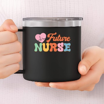 Discover Future Nurse 14oz Stainless Steel Tumblers