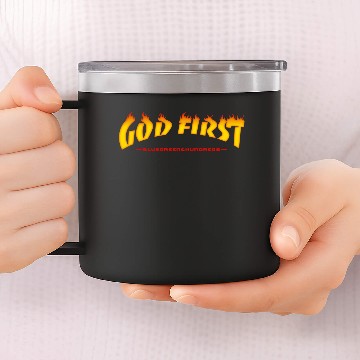 Discover God first 14oz Stainless Steel Tumblers