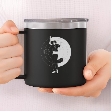 Discover Happy human 14oz Stainless Steel Tumblers