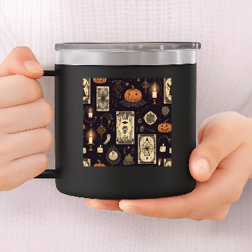 Discover halloween 2 14oz Stainless Steel Tumblers