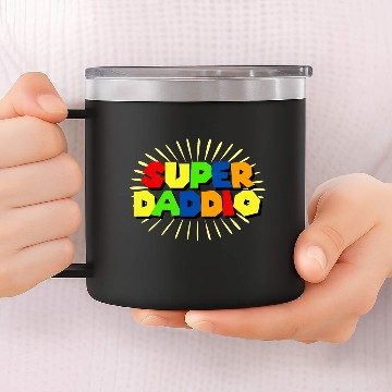 Discover SUPER DADDIO 14oz Stainless Steel Tumblers