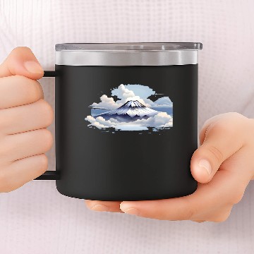 Discover Mount Fuji 14oz Stainless Steel Tumblers