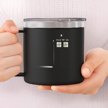 Discover Subtle TARDIS 14oz Stainless Steel Tumblers