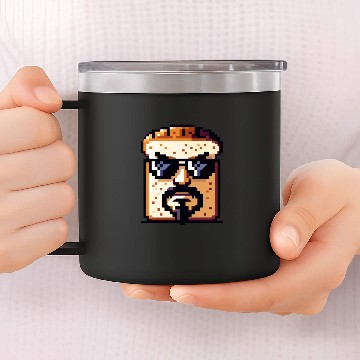 Discover Breaking Bread: Baker's Thug Life 14oz Stainless Steel Tumblers