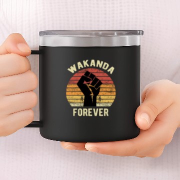 Discover Wakanda Forever 14oz Stainless Steel Tumblers
