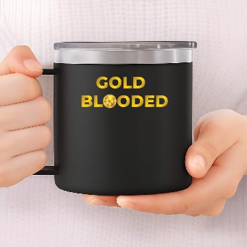 Discover Gold blooded 14oz Stainless Steel Tumblers
