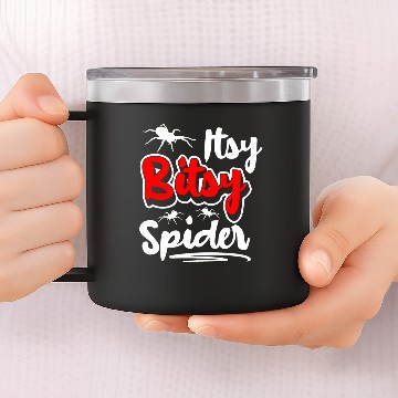 Discover Spider Nature Tarantula Eight Eyes 14oz Stainless Steel Tumblers