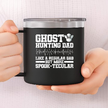 Discover Ghost Hunters 14oz Stainless Steel Tumblers | Ghost Paranormal Gift