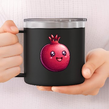 Discover Pomegranate 14oz Stainless Steel Tumblers