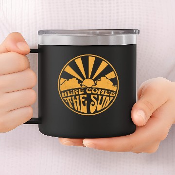Discover Here Comes The Sun 14oz Stainless Steel Tumblers