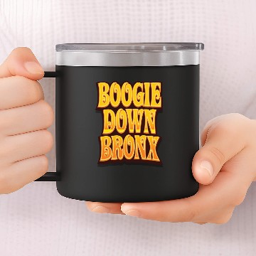 Discover Boogie Down Bronx NYC 14oz Stainless Steel Tumblers