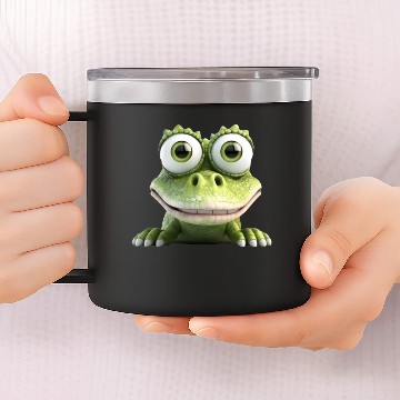 Discover Nice frog 14oz Stainless Steel Tumblers