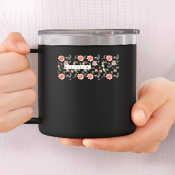 Discover Floral Design Valentines Gift . For Couples 14oz Stainless Steel Tumblers