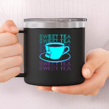 Discover Sweet Tea Retro 14oz Stainless Steel Tumblers