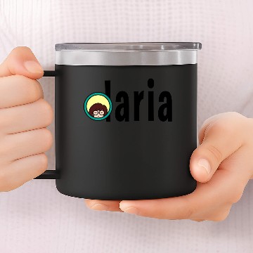 Discover daria cartoon 14oz Stainless Steel Tumblers