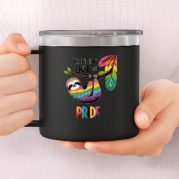 Discover LGBTQ pride sloth pride month 14oz Stainless Steel Tumblers