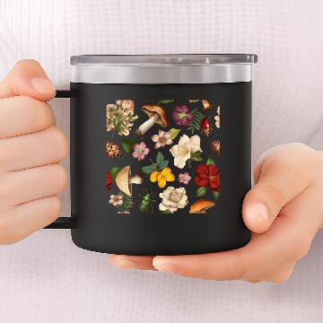 Discover cottagecore pattern 14oz Stainless Steel Tumblers