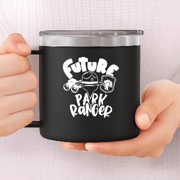 Discover Future Park Ranger 14oz Stainless Steel Tumblers