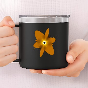 Discover Science Geeks Eclipse Sun 14oz Stainless Steel Tumblers