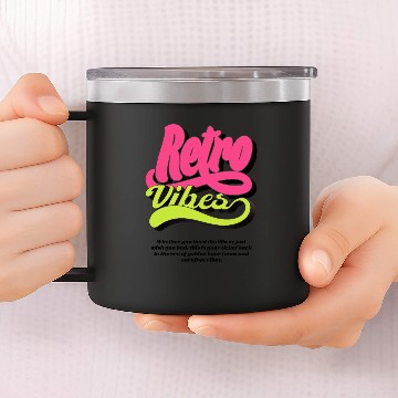 Discover Back to the 90s 14oz Stainless Steel Tumblers