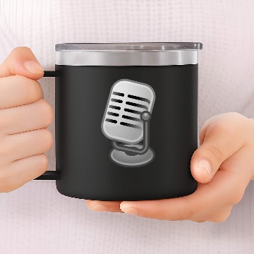 Discover microphone 14oz Stainless Steel Tumblers