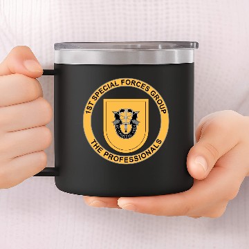 Discover 1st Special Forces Group 14oz Stainless Steel Tumblers