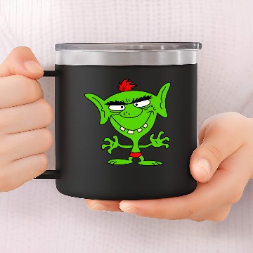 Discover green goblin 14oz Stainless Steel Tumblers