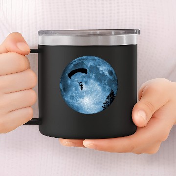 Discover ET Parachutist 14oz Stainless Steel Tumblers