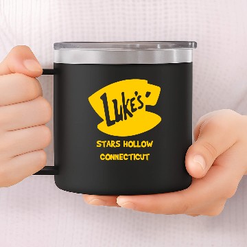 Discover Lukes Diner 14oz Stainless Steel Tumblers