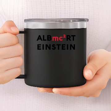 Discover Albert Einstein 14oz Stainless Steel Tumblers
