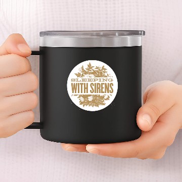 Discover Sleeping With Sirens 14oz Stainless Steel Tumblers