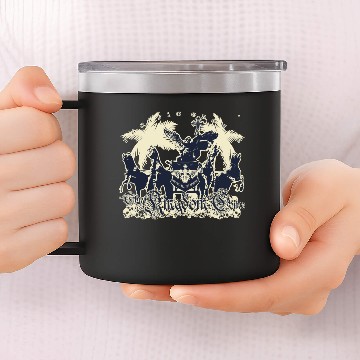 Discover Thy Kingdom Come by Pacific Oracle 14oz Stainless Steel Tumblers